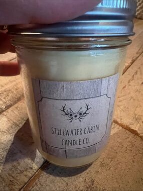 Stillwater Cabin Candle Co. Mason Jar Candle - Cream